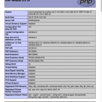 Testseite für php-fpm mit nginx